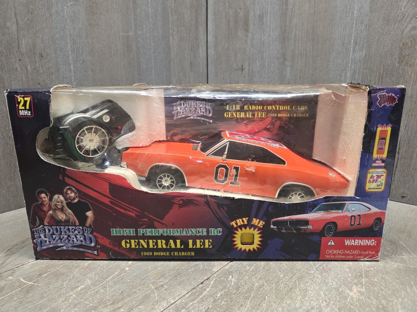 Dukes of Hazzard General Lee 1969 Dodge Charger 1:18 RC