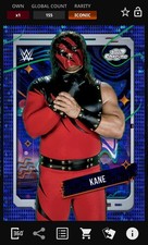 Kane - Blue Moon Iconic - Topps Slam WWE Cosmic Chrome