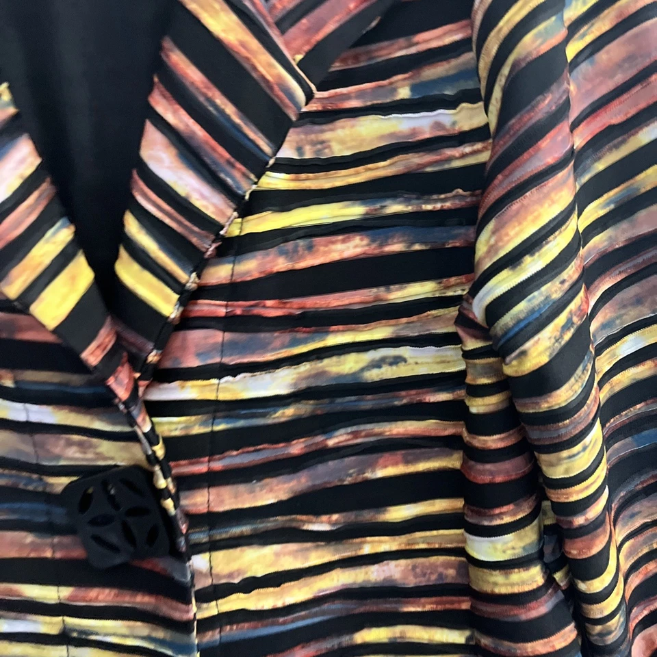 Chaqueta Top Mujer Peck & Peck Multicolor Geométrica Pequeña Poliéster Manga Larga Foto 2 de 4