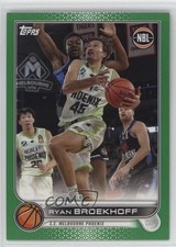 2022-23 Topps NBL National Basketball League Green 11/99 Ryan Broekhoff #72
