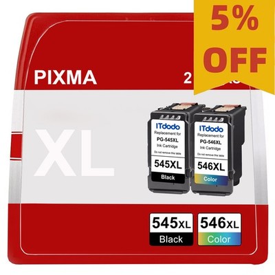 DRUCKER PATRONEN PG-545 CL546 XL für Canon Pixma TS 3150 3450 MG 2450 2550 2950