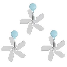 3PCS Adjustable Air Conditioning Fan Deflector Set for Better Air Distribution