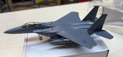 F-15E STRIKE EAGLE, W/DISPLAY STAND 1/100