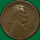 1910-S Lincoln Wheat Cent Very Good VG Coin #39522