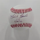 Roberto Clemente Jr. Signed Baseball Inscribed "9/30/72" (PSA COA)