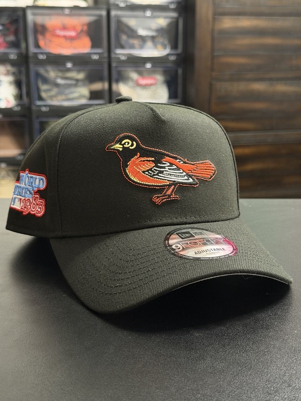 New Era Baltimore Orioles Bird 1983 World Series Hat Cap 9Forty SnapBack OSFA