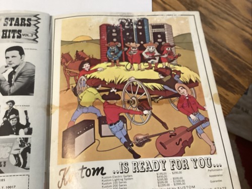 1969 Country Music Scrapbook 17th Edition By Heather Enterprises Johnny Cash - Picture 18 of 19