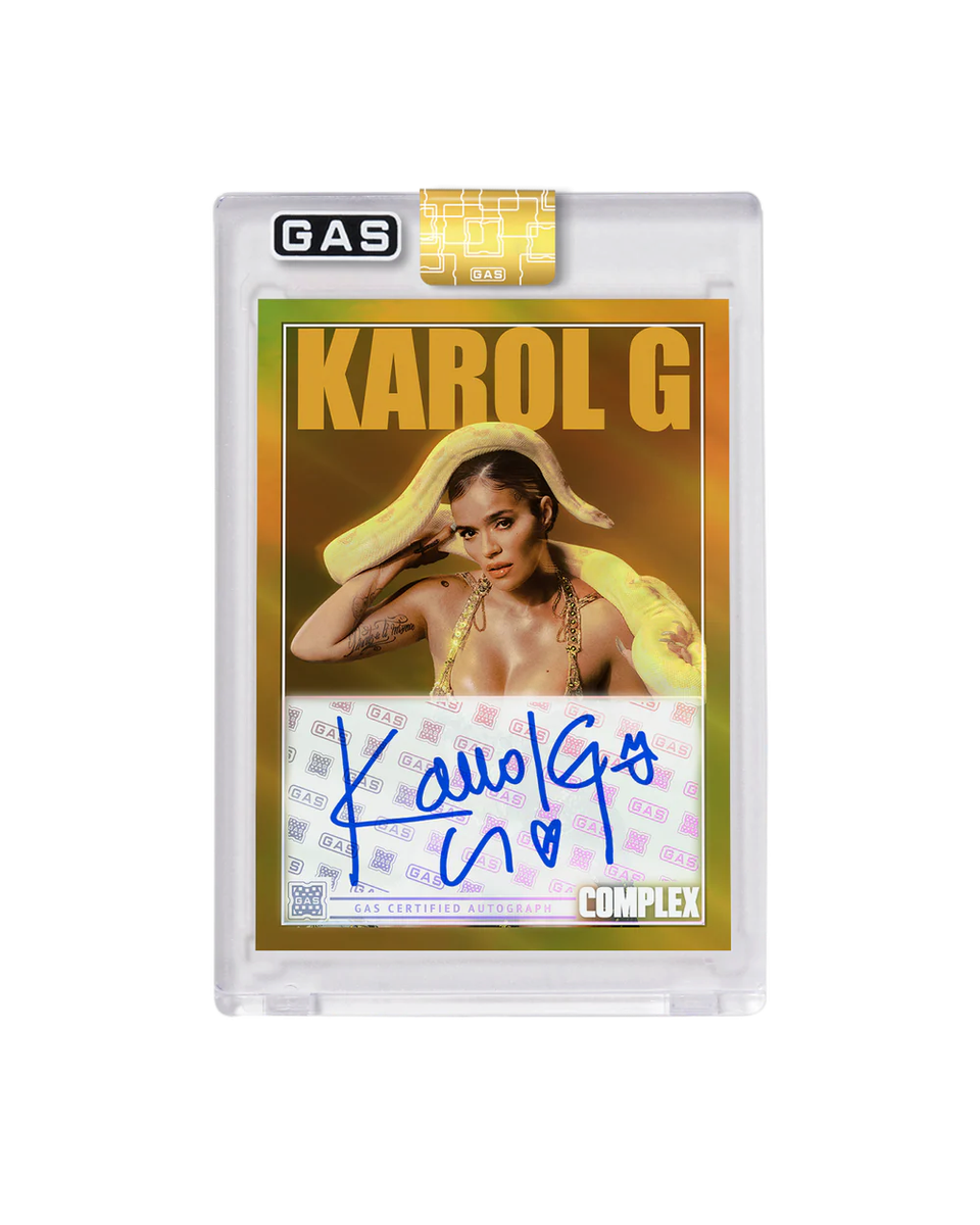1) PACK 2025 Complex X GAS Trading Card Karol G Tropicoqueta Pos