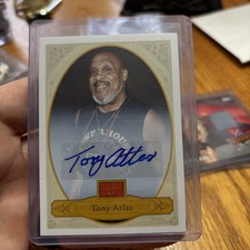 2025 Panini Combat Anthology TONY ATLAS Golden Age Signature AUTO Autograph