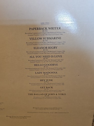 The Beatles - 20 Greatest Hits - 1982 - Read Description - Picture 4 of 10