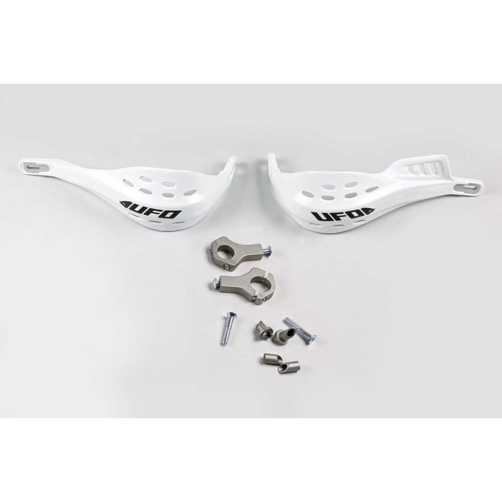 Free Shipping Closed Hand UFO Jumpy 28 White PM01620-041 For Motorcycle