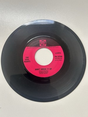 THE SOUL AGENTS  DON'T BREAK IT UP/GOSPEL TRAIN 1965 7'' VINYL SINGLE PYE 7N15768
