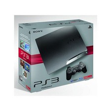 Sony PlayStation 3 PS3 Slim 250GB Video Game Console Black Boxed + Games BUNDLE