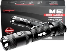 M5-G3 2030 Lumens Rechargeable Tactical Flashlight, 330M Throw with Magnetic ...