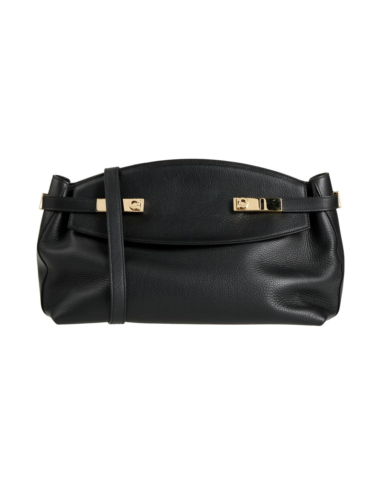 Ferragamo - Women - Pebbled-leather Tote - Black 204190₽