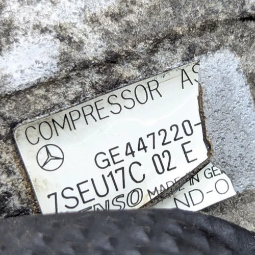 98-05 Compresor aire acondicionado mercedes w163 ml350 ml320 ac 0012302811 Foto 2 de 4