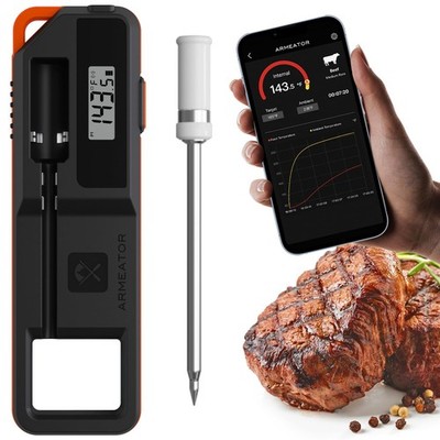 Smart Meat Thermometer Digital Instant Read Wireless Cooking Thermometer for ...