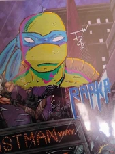 TMNT #6 Exclusive SIGNED With Remark