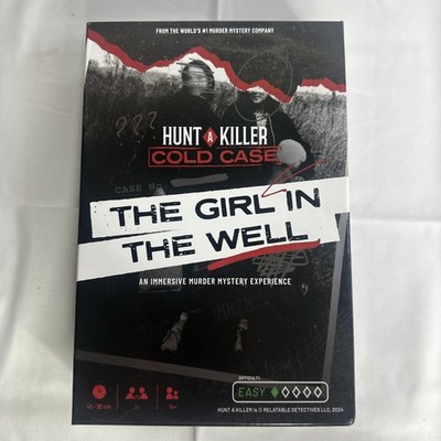 Hunt A Killer: Cold Case: Girl in the Well Murder Mystery Game Brand New Sealed