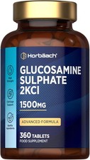 Glucosamine Sulphate 1500mg | 360 Tablets | High Strength Glucosamine 2KCl
