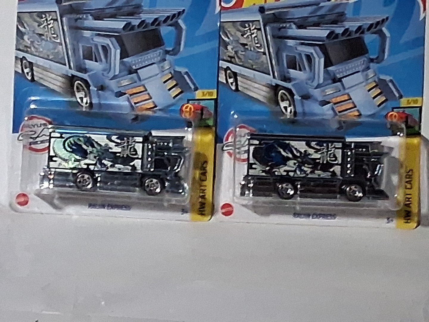 Hot Wheels 2022 HW Art Cars Raijin Express #87/250 3/10 Lot Of 2 B41
