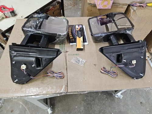 Used Switchback Power Heated Tow Mirror For 2002-2009 Dodge Ram 1500/2500/3500