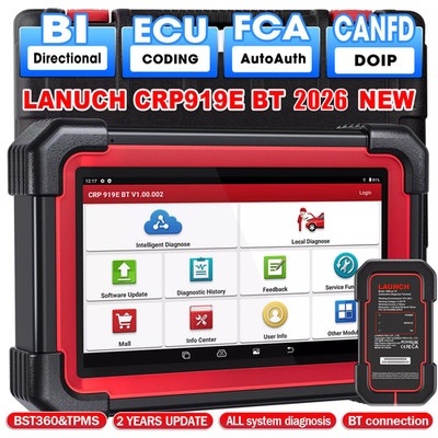 2026 LAUNCH X431 CRP919E BT KFZ OBD2 Diagnosegerät ALLE System ECU Coding DE