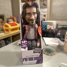 2023 Jakks Pacific Shelf Talkers The Big Lebowski I’m The Dude Talking Doll New