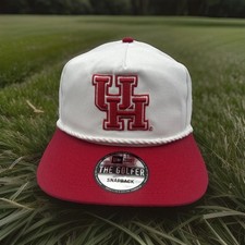 Gorra de golf Houston Cougars New Era "The Golfer" Snapback con acordes H50