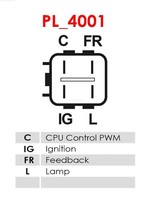 Generator As-pl A6079 FüR OE 31100-RBD-E01 - 31100-RBD-E02 - 31100-RSR-E01