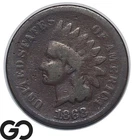 1868 Indian Head Cent Penny