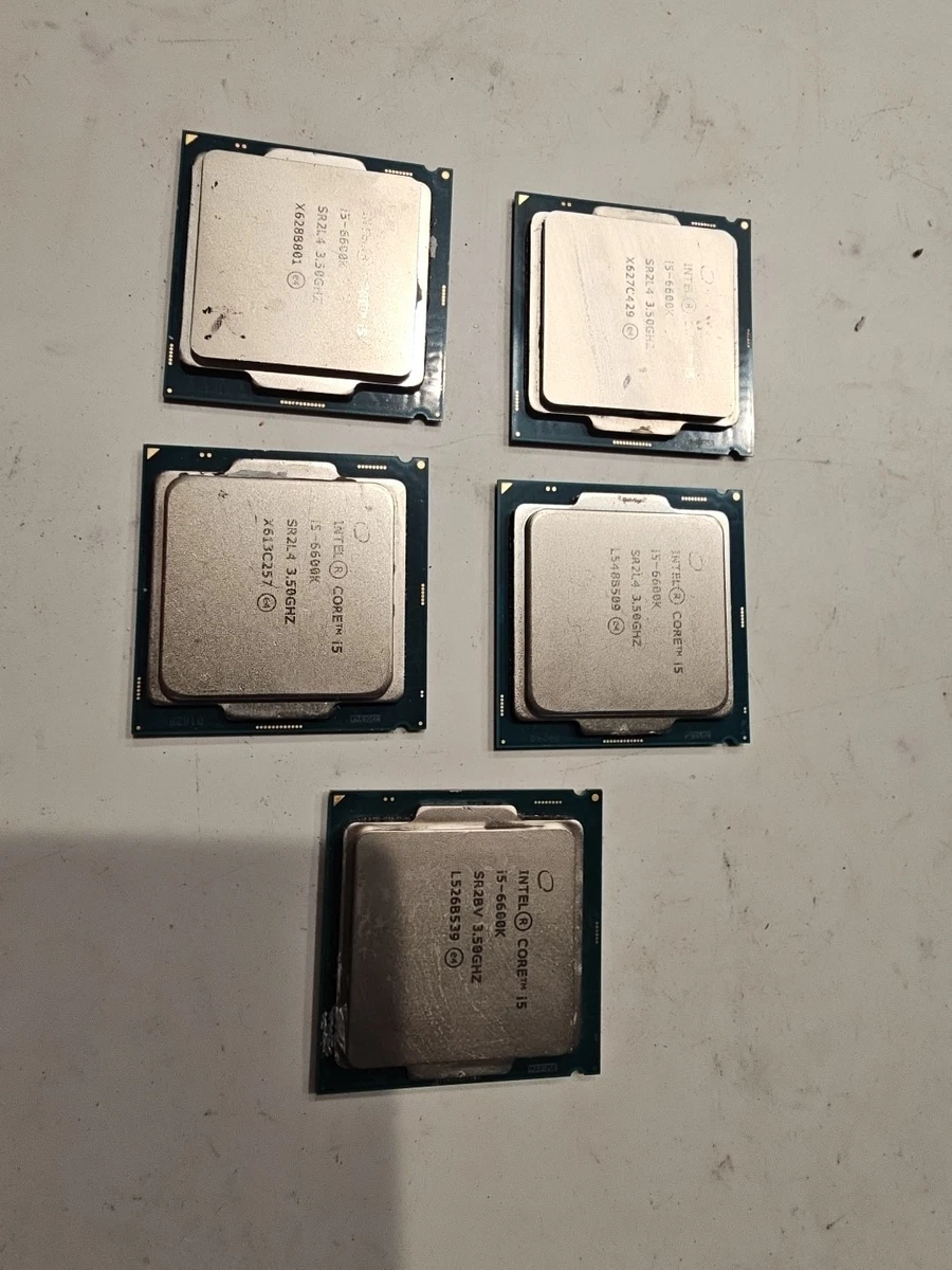core i5 6600K 6600 まとめ売り動作確認済み Intel Core i5-6600K Processor Model Computer Processors (CPUs) for