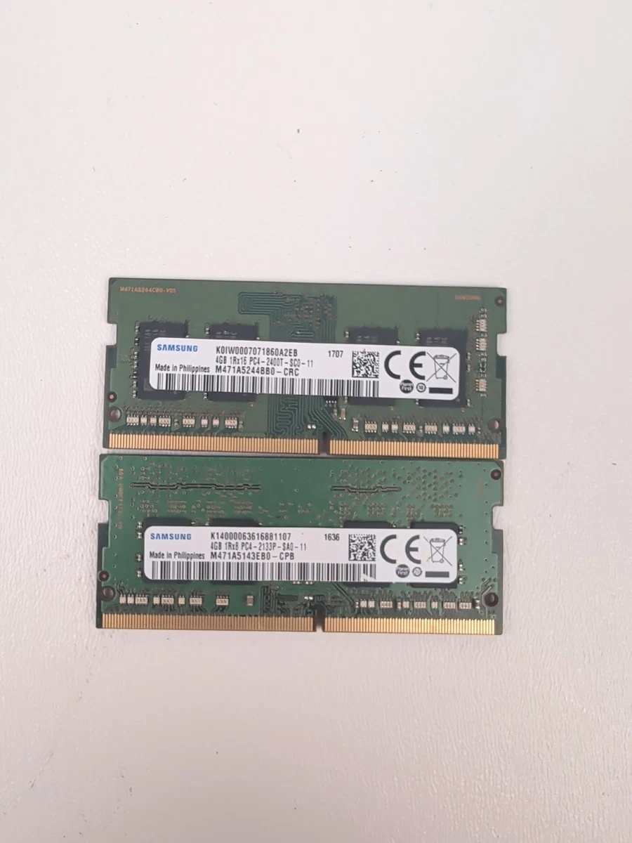 Samsung DDR4 SDRAM 4 GB Capacity per Module Memory (RAM) for sale