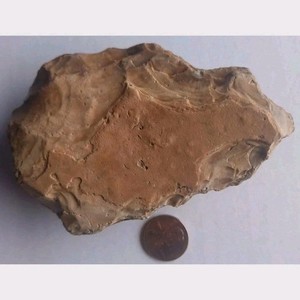 Stone Axe Hand Axe Prehistoric Tool Stone Age Museum Quality From Mauritania