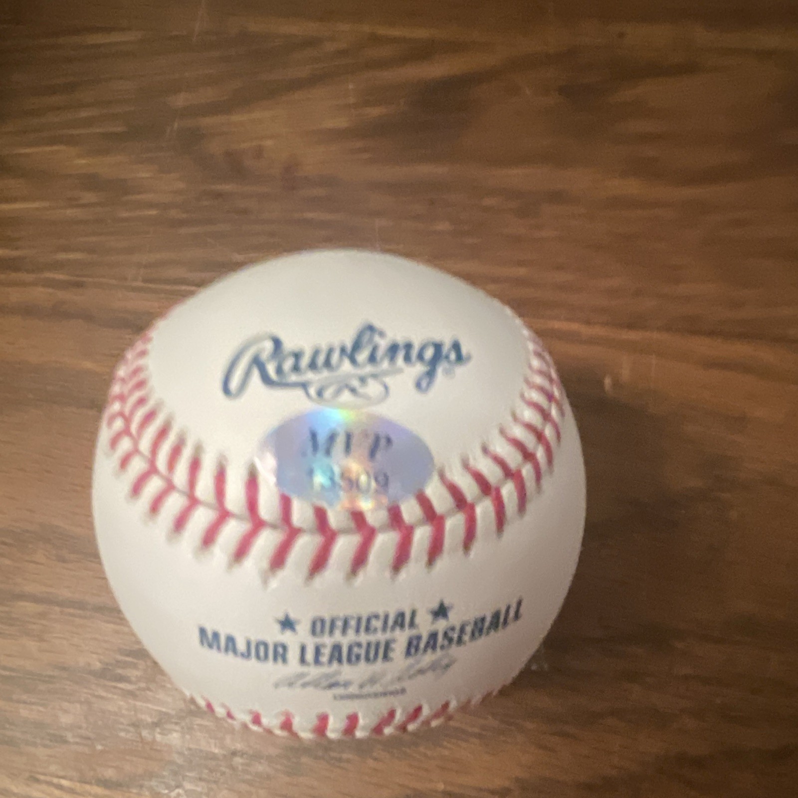 Rory McIlroy Golf signed OML baseball. MVP Marketing cert. Black sharpie. view 2