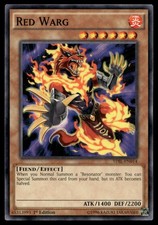 Red Warg 1st Edition The Dark Illusion #TDIL-EN014