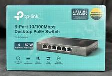 TP-Link 6-Port 10/100Mbps Desktop PoE Switch