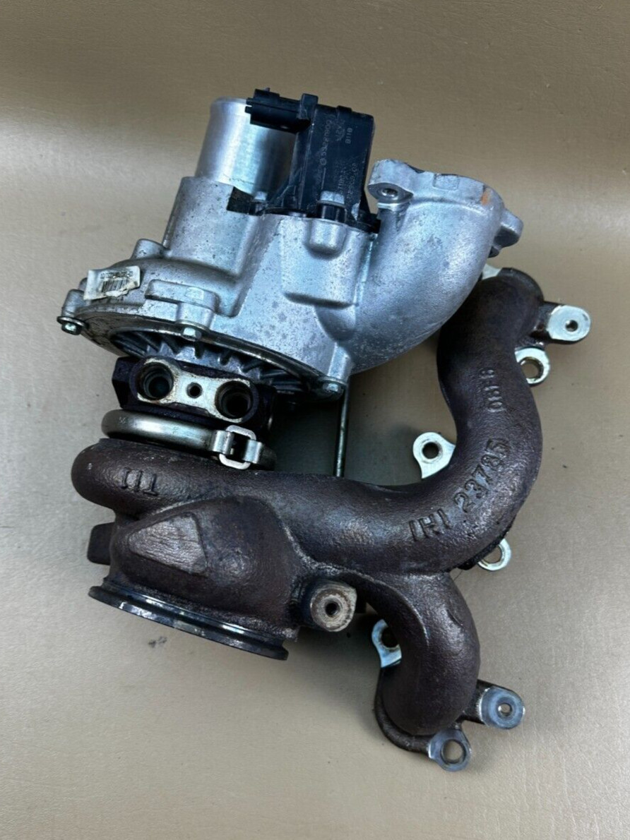 2017-2020 MASERATI LEVANTE 3.0L V6 GAS LEFT LH TURBOCHARGER EXHAUST MANIFOLD OEM