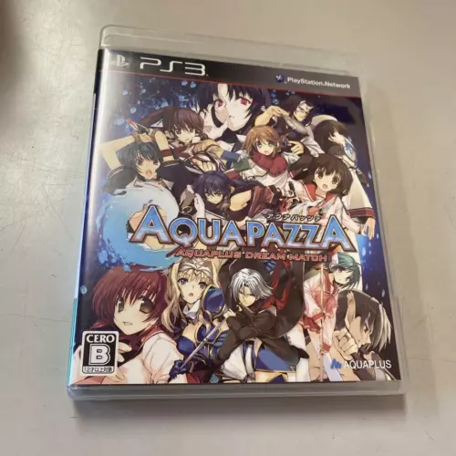 Aquapazza Aquaplus Dream Match PS3 PlayStation 3 Aqua Plus Sony Video Game