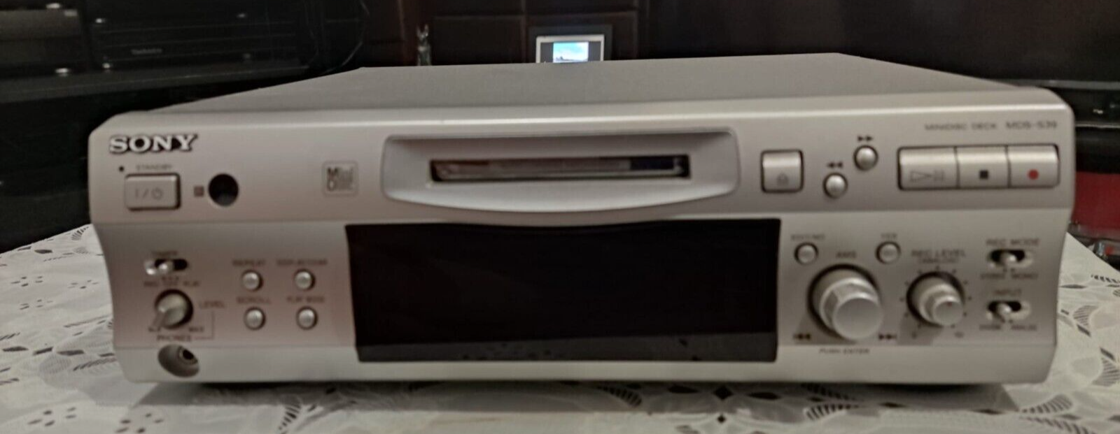 Sony minidisc deck MDSS39 eBay