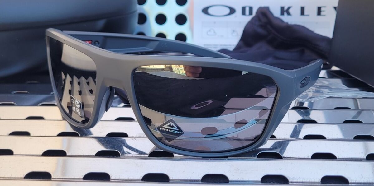 New Oakley SPLIT SHOT 9416-0264 Sunglasses Matte Carbon w New Oakley SPLIT SHOT 9416-0264 Sunglasses Matte Carbon w