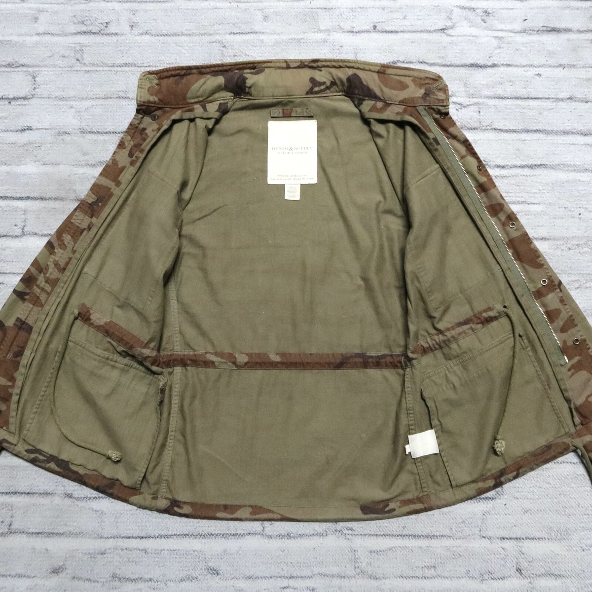 Denim & Supply Ralph Lauren Camo M-65 Jacket USA American