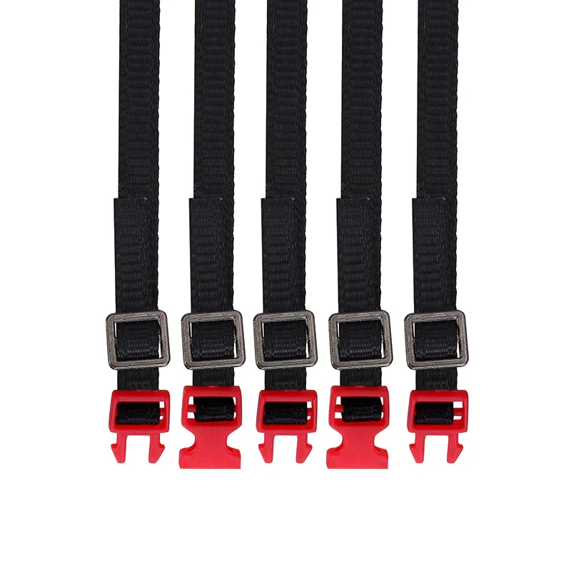 RC Hop Ups Scale Luggage Rope Roof Rack Tie Down Straps (5) (Red) - Image 2 of 4