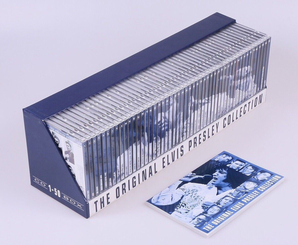 THE ORIGINAL ELVIS PRESLEY COLLECTION - 50 CD BOX SET - Rare