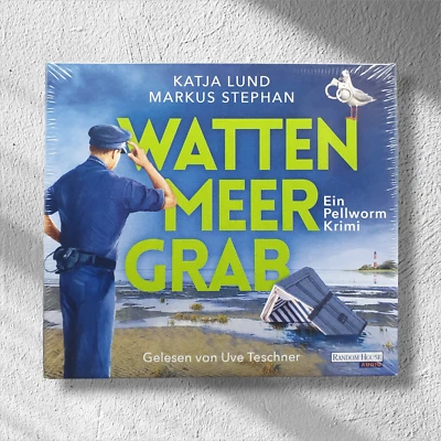 Watten-Meer-Grab - Katja Lund / Markus Stephan CD Hörbuch Krimi NEU & OVP - Bild 1 von 2