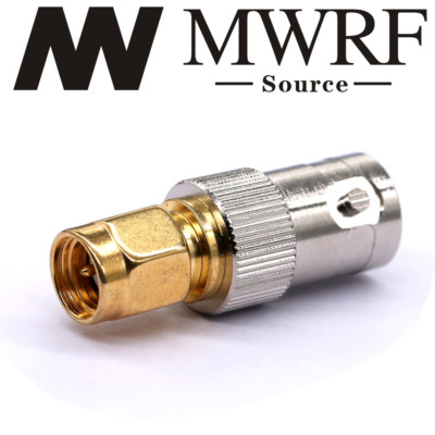SMA Male to BNC Female Jack RF Connector Adapter; US Based; Fast Shipping