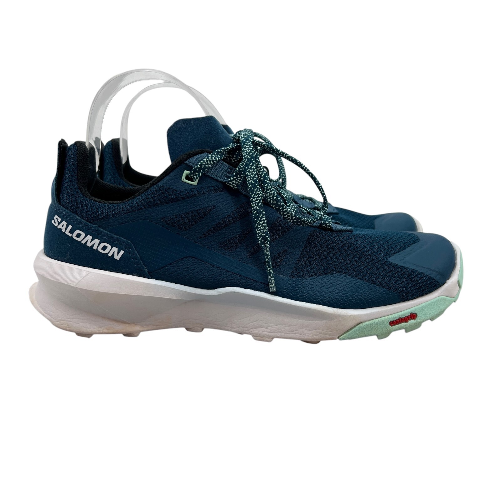 Scarpe da trail running Salomon donna 7 5 blu legione pattuglia escursionismo trekking 416776