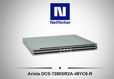 Arista DCS-7280SR2A-48YC6-R 48x 10G/25G SFP28 6x 40G/100G QSFP28 Switch