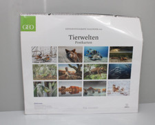 GEO Edition: Tierwelten 2025 - Wand-Kalender - Tier-Kalender - 70x60