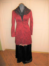 Victorian Edwardian dress jacket costume skirt women walking suit
